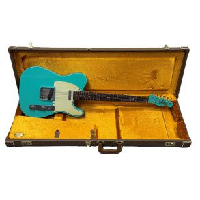 (BRUGT) Fender Custom Shop 63' Telecaster Sea Foam Green 2005